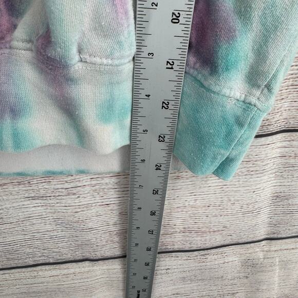 Destinations USA Bad Bunny Rainbow Tie Dye Hoodie Sweatshirt Adult S Multicolor - Picture 12 of 12